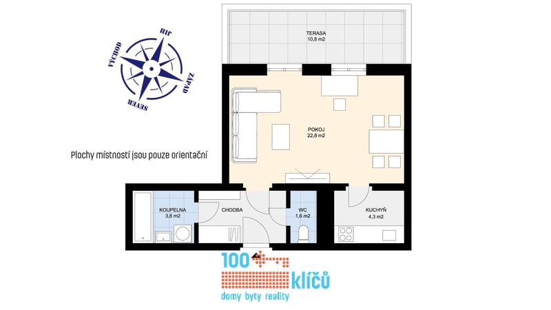 Umělecká 2 - plánek