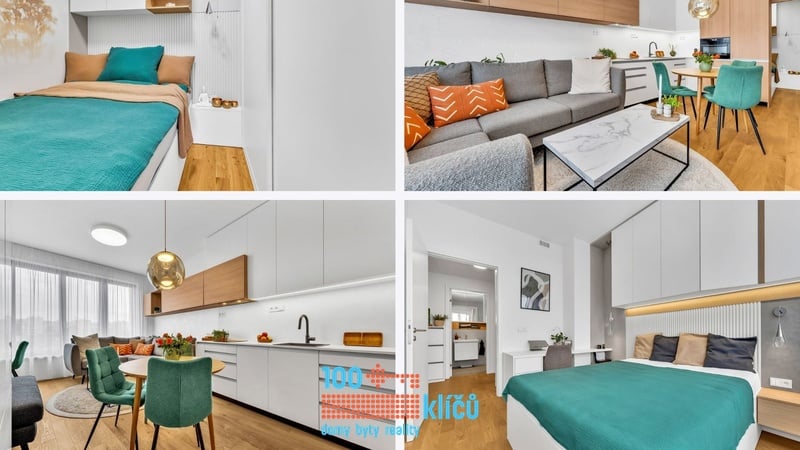 Místnosti: spací kout/obývák/obývák/ložnice