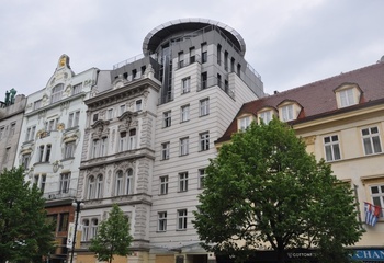 Palác Schiller, Na Příkopě, Praha 1 - Staré město