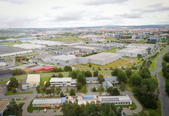 Pronájem skladových a výrobních prostor - Plzeň - Borská pole
