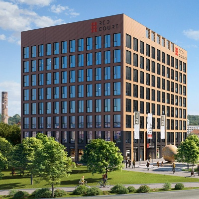 Společnost BlackBird Real Estate koupila kancelářskou budovu Red Court, budoucí sídlo Czechoslovak Group