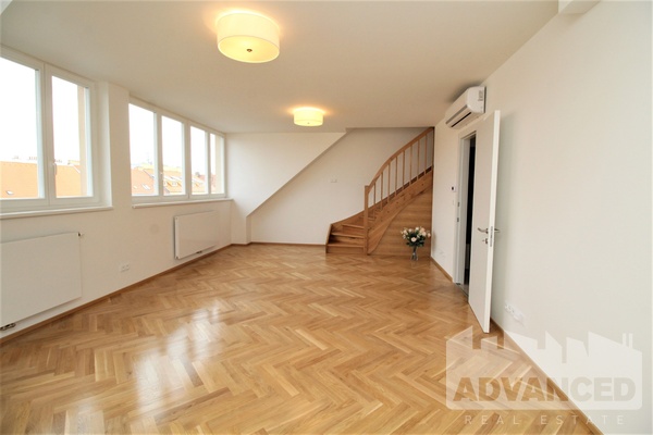 Flat for rent, 1 bedroom (77 m2) with terrace (10m2)