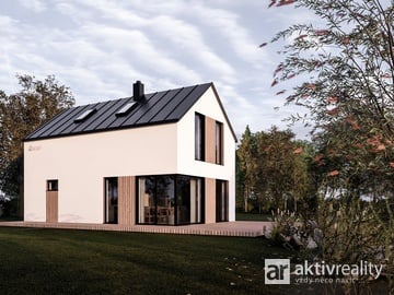 Prodej novostavby rodinného domu, 4+kk, 105 m2, pozemek 800 m2 - Hostín u Vojkovic