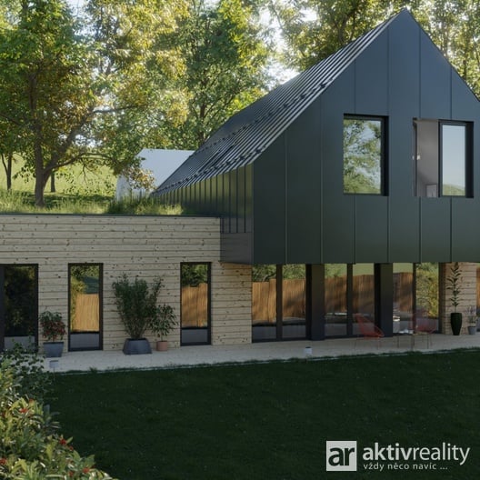 Pozemek s projektem rodinného domu - Trutnov, Na Dvoračkách