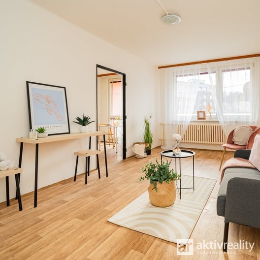 Byt 3+1 s lodžií, Mělník, Bezručova