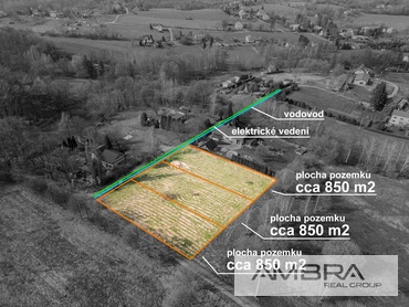 Prodej pozemky - zahrady, 850 m² - Doubrava