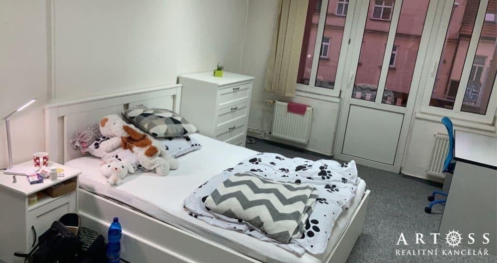 (P06-4) Pronájem, vybavený pokoj, Brno - Královo pole, ul. Palackého třída, UP 22 m2