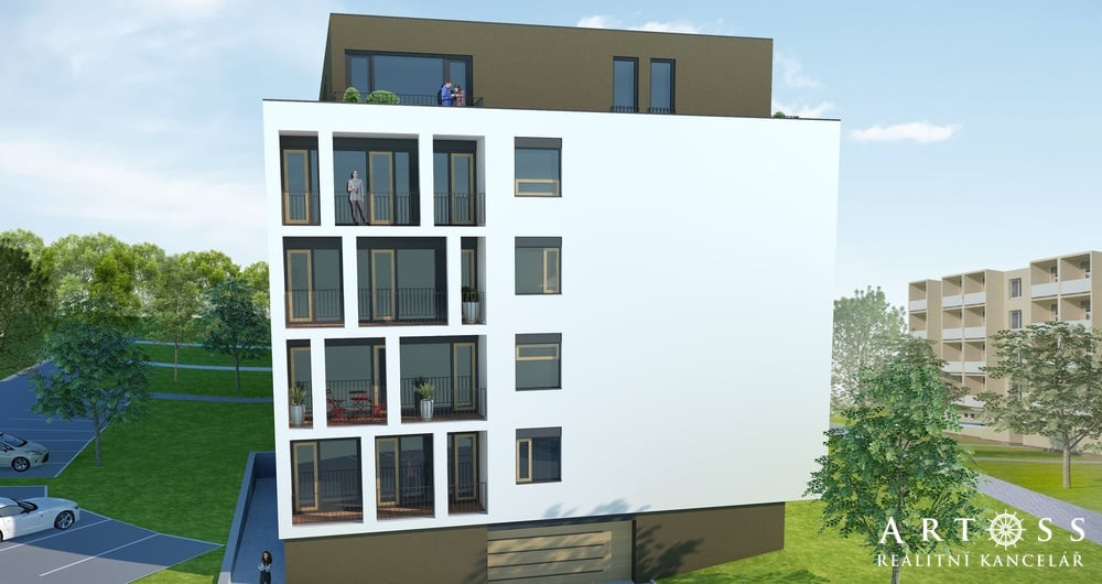 Prodej bytu 1+1 35 m², Boskovice, lodžie 9,77 m2, CP 45 m2