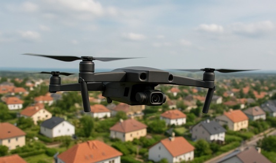 Vizualizace dronem