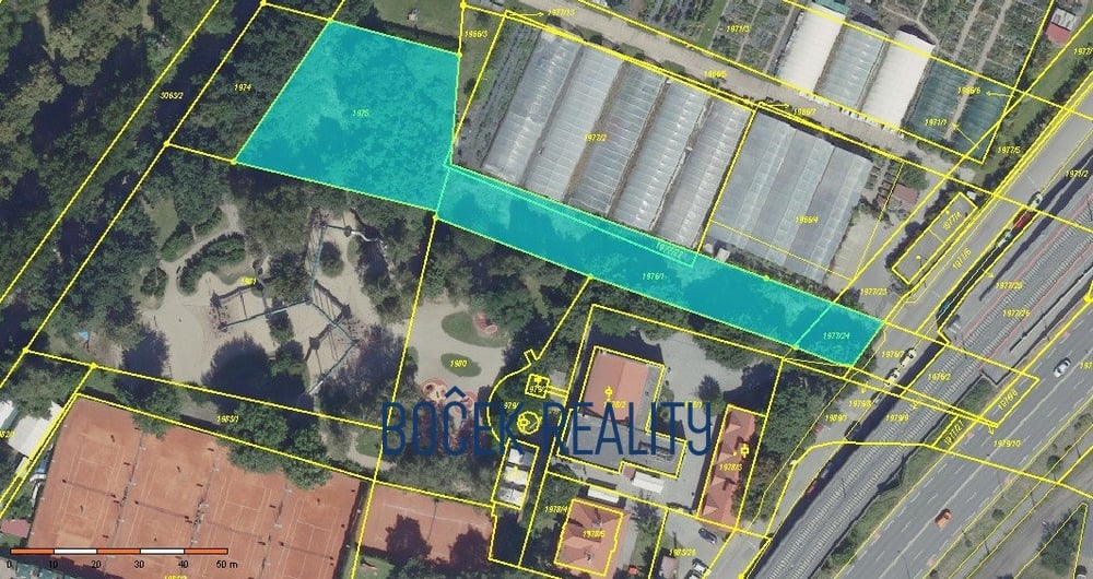 Prodej pozemku 2 811 m², Praha 4 Braník - ul. Vltavanů