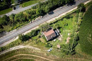 Prodej pozemku - zahrady,  619m² - Hovorčovice, Ev.č.: 00137