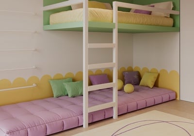 4_Prodej bytu v rezidenčním projektu Lario_dětský pokoj