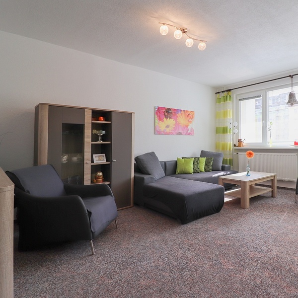 Slunný prostorný byt 3+1/L, 76 m2 v OV, Liberec - Vesec