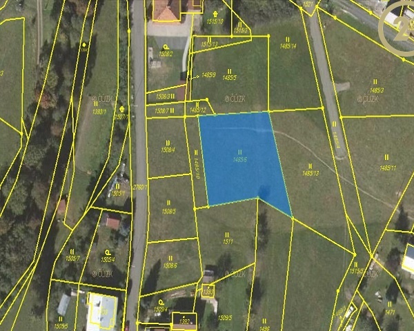 Nabídka parcely k výstavbě RD (1 366 m2) Dolní Bečva