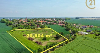 Pozemky k výstavbě (20 804 m²) u Mladé Boleslavi.