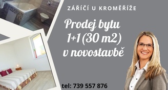 Prodej bytu 1+1, 30m2, Záříčí u Kroměříže