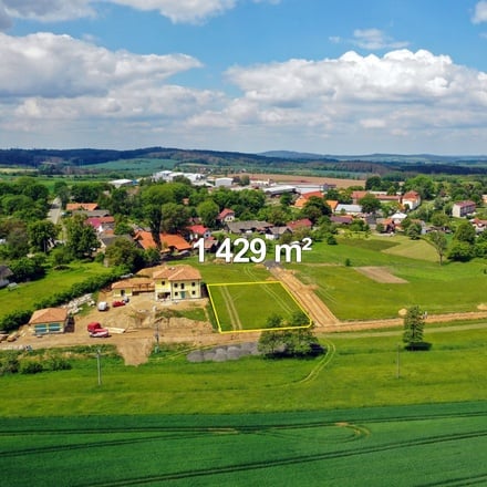 Prodej, Pozemky pro bydlení, 1 429  m² - Dolní Kralovice - Vraždovy Lhotice