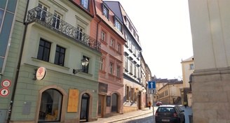 Pronájem mezonetového bytu 4+1 v historickém centru Brna