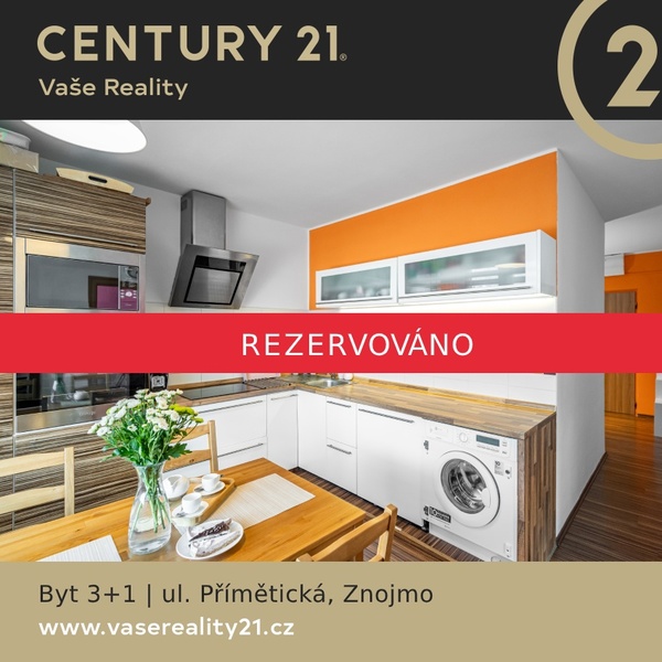 Prodej bytu 3+1 (70 m2), v centru města Znojma