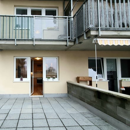 Pronájem bytu 2+kk Brno-Líšeň, ul. Sedláčkova, 41 m², terasa 50 m², sklep, přízemí