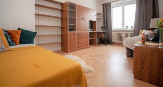 Pronájem bytu 1+1, 36m² - Praha - Břevnov