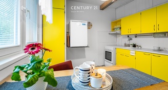 Prodej bytu 1+1 33 m² s balkonem 4,30 m² , ul. Gagarinova Znojmo
