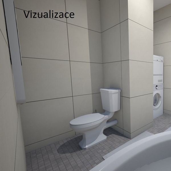 Koupelna vizualizace