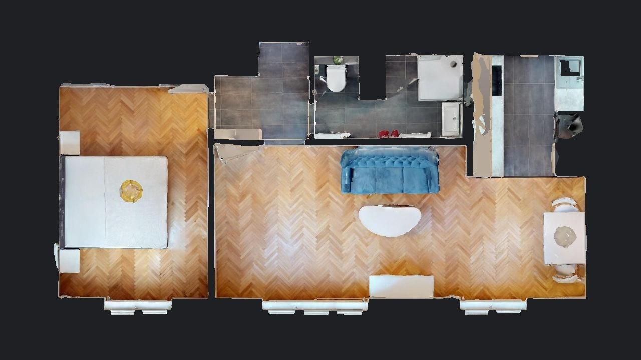 Pronájem luxusního bytu 2+kk - 49m² , Praha - Podolí