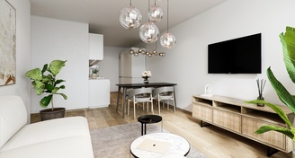 Prodej kompletně zrekonstruovaného bytu 3+kk, lodžie, sklep, 63 m², Praha - Háje