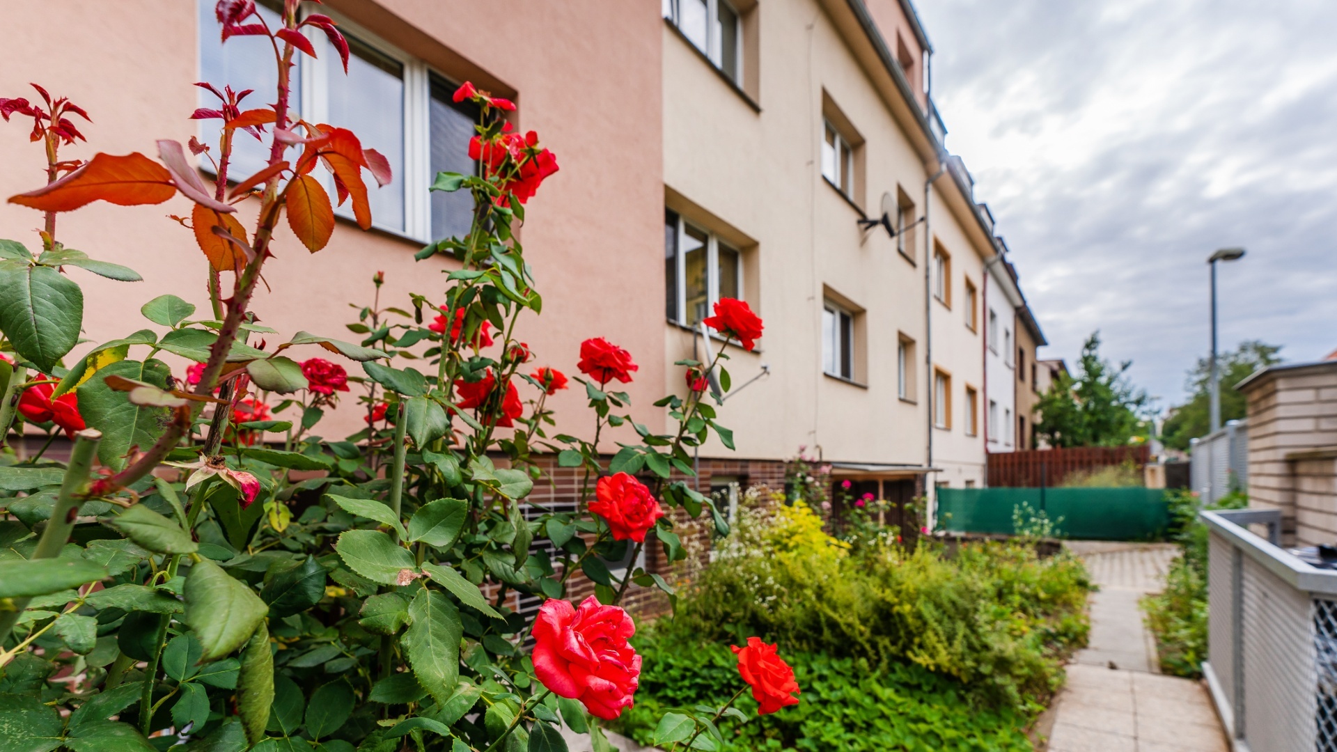 Byt 3+1, 88 m2 se zahradou 600m² a garáží - Praha - Strašnice