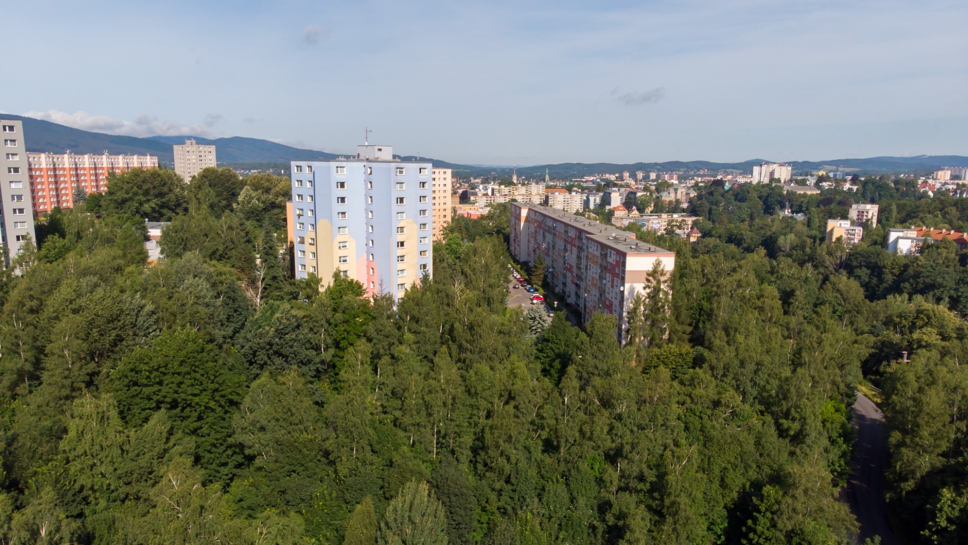 Pronájem bytu 1+1, 39 m² - Liberec VI-Rochlice