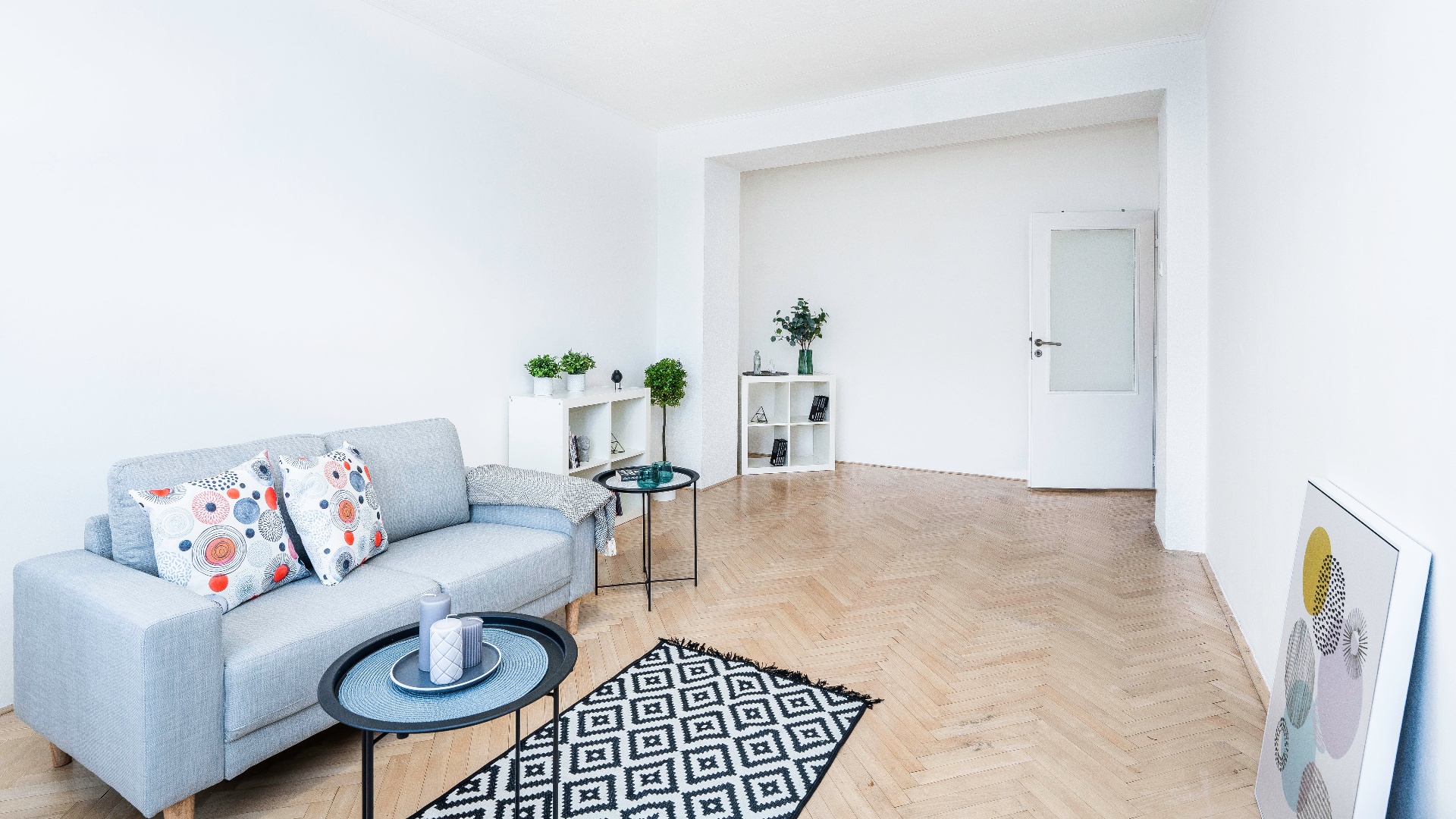 Pronájem bytu 2+1, 52 m² - Praha - Letňany