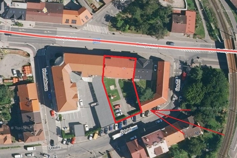 Prodej zděného bytu 3+1 s lodžií v osobním vlastnictví, 92 m² v centru Tábora - Budějovická ul.