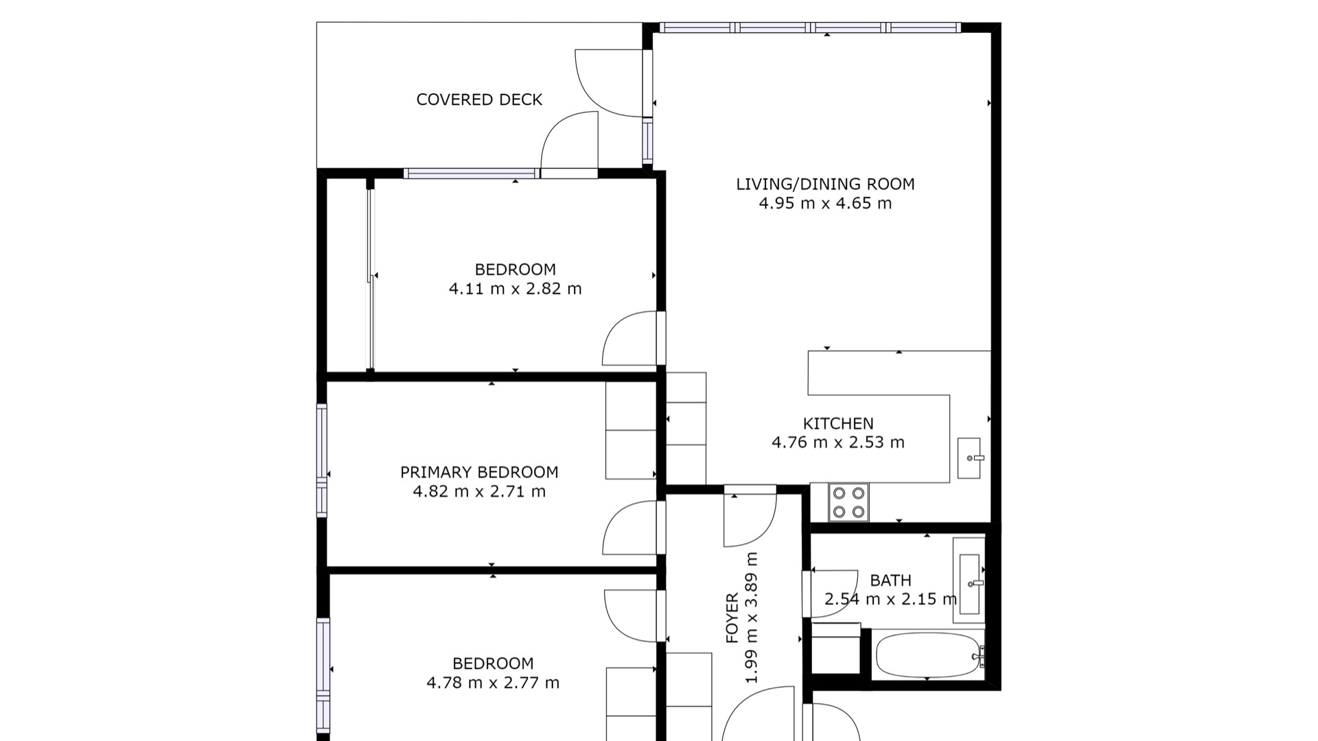 Prodej bytu 4+kk o velikosti 90 m2 s předzahrádkou 189 m2