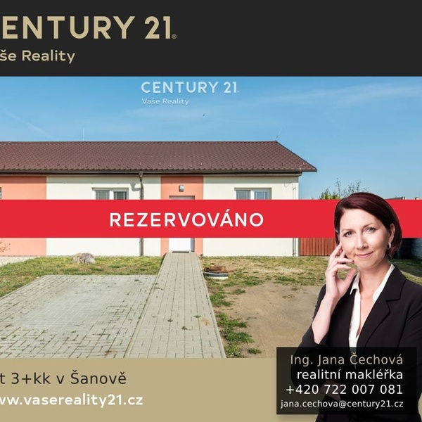 Prodej bytu 3+kk, 73 m², Šanov