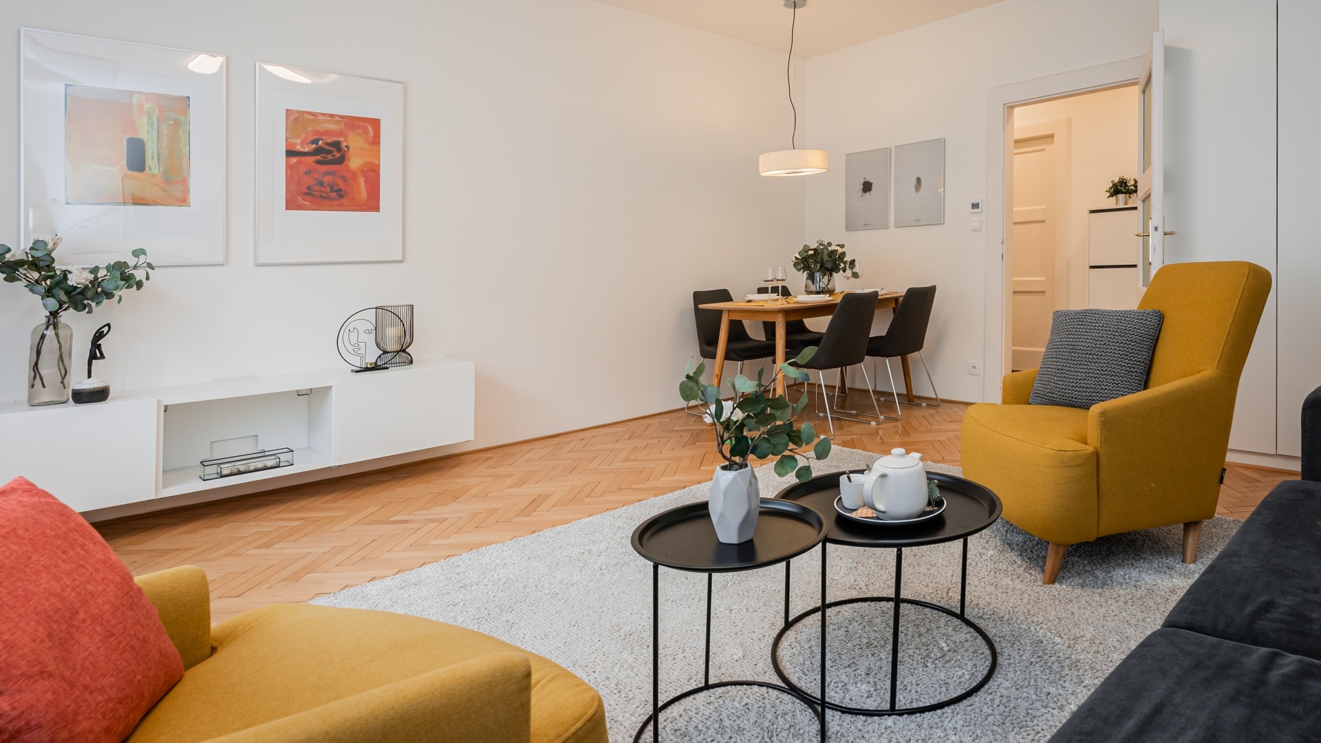 Prodej zrekonstruovaného bytu 2+1, 61 m², Praha - Nusle