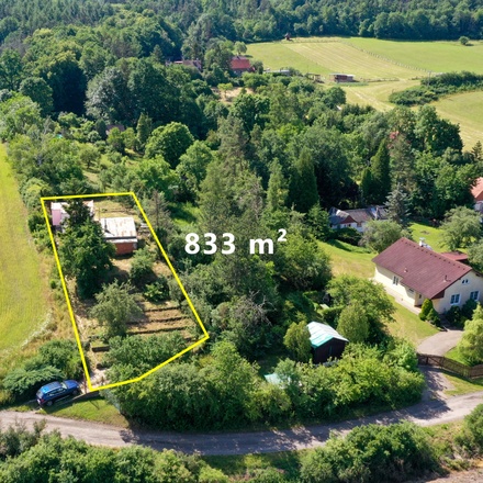 Prodej pozemku, 833 m² - Loděnice, Vysoký Újezd
