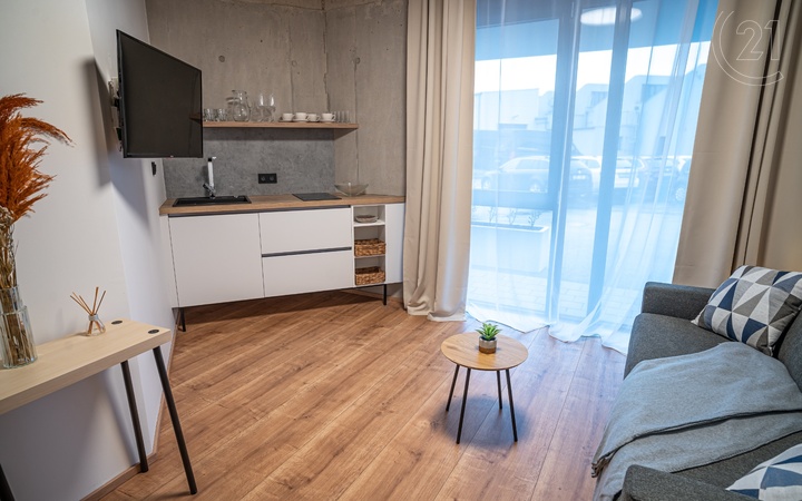 Pronájem bytu 1+kk, 23 m², Rezidence Laurin