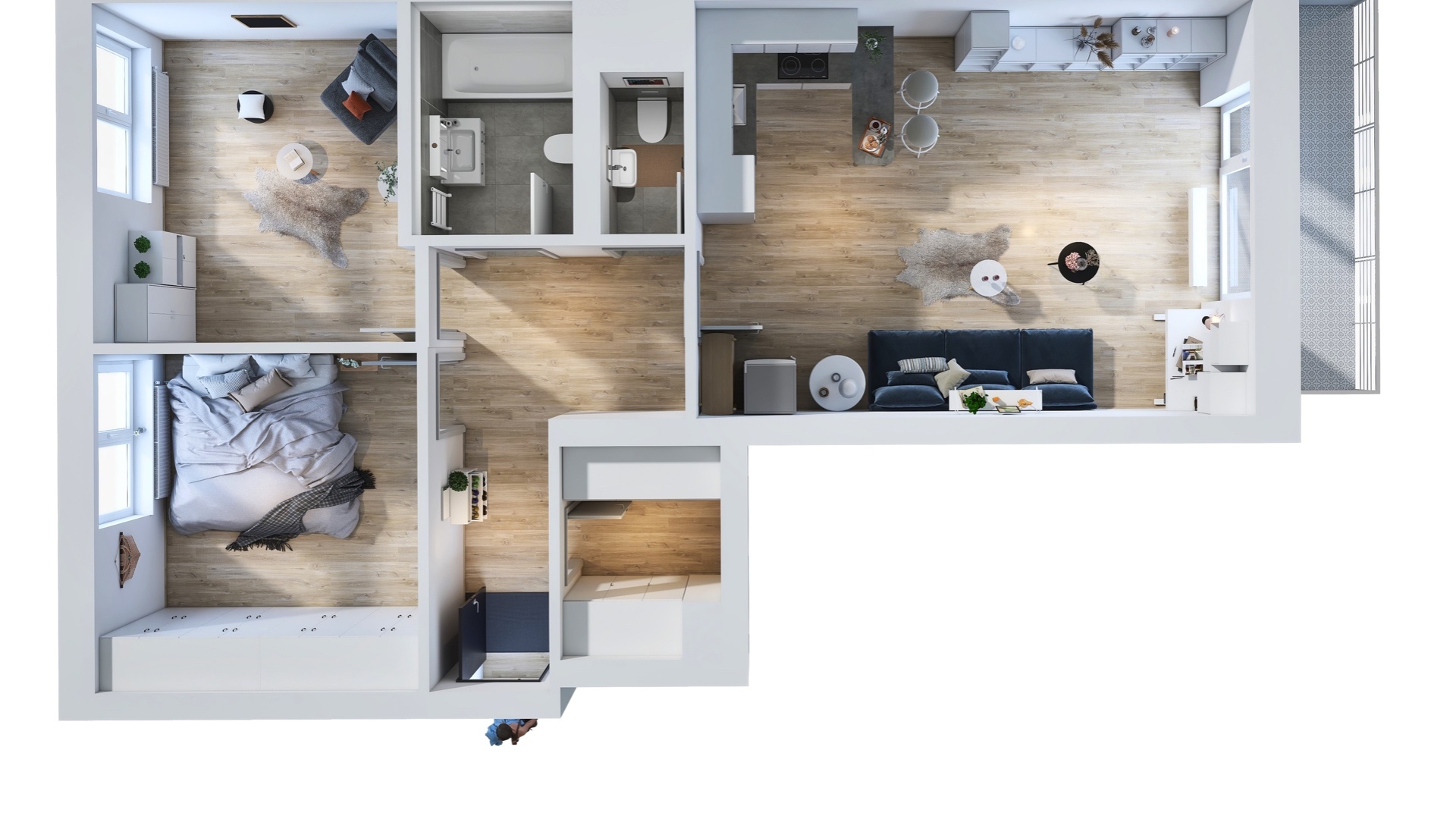 Prodej nadstandardního moderního bytu 3+kk, 83 m²