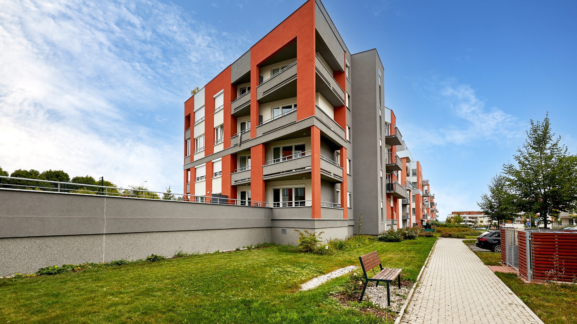 Pronájem bytu 1+kk/L/S, 31 m², - Praha - Zličín, ulice Sazovická