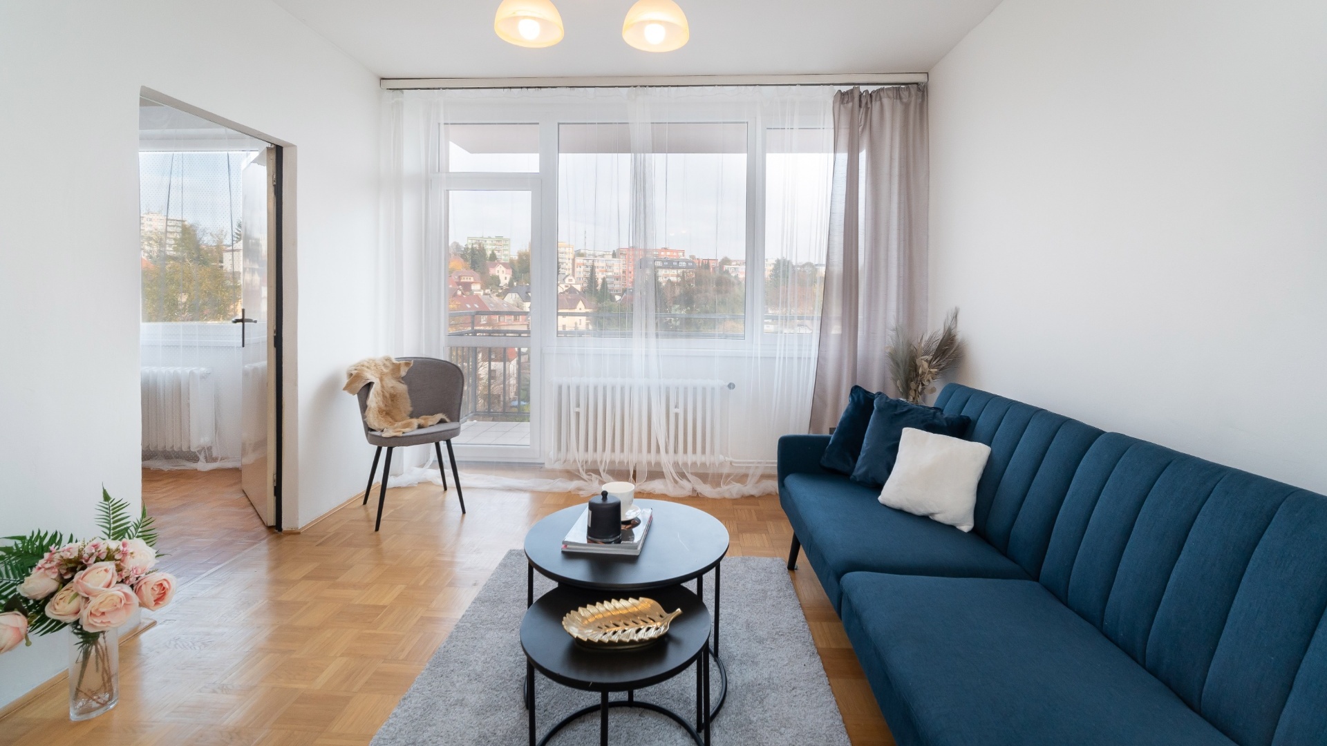Prodej bytu 3+1, 70,6 m² s balkónem, Liberec - Rochlice