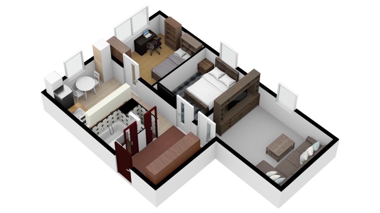 Prodej bytu 3+1, 61m² - Nové Sedlo - Loučky