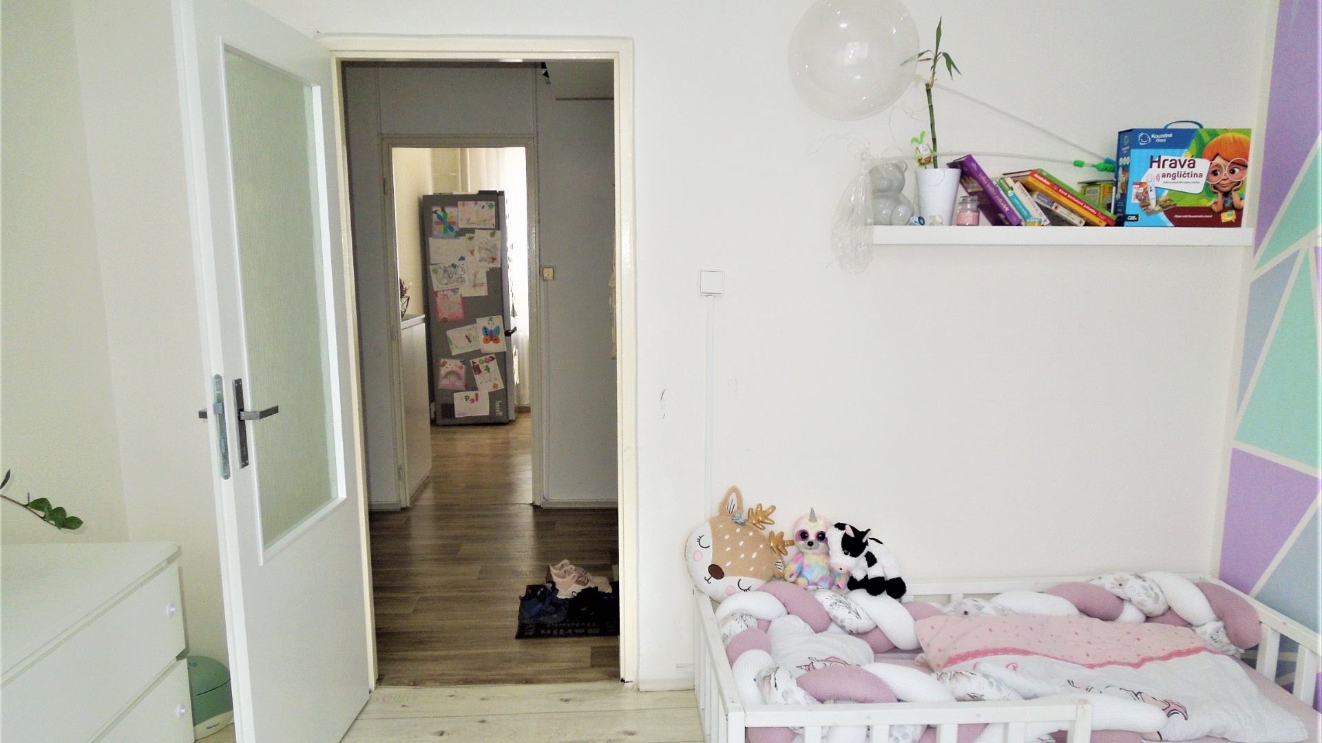 Pronájem bytu 2+1 s balkónem o 49 m² v Táboře - Pražské sídliště, ul. Buzulucká