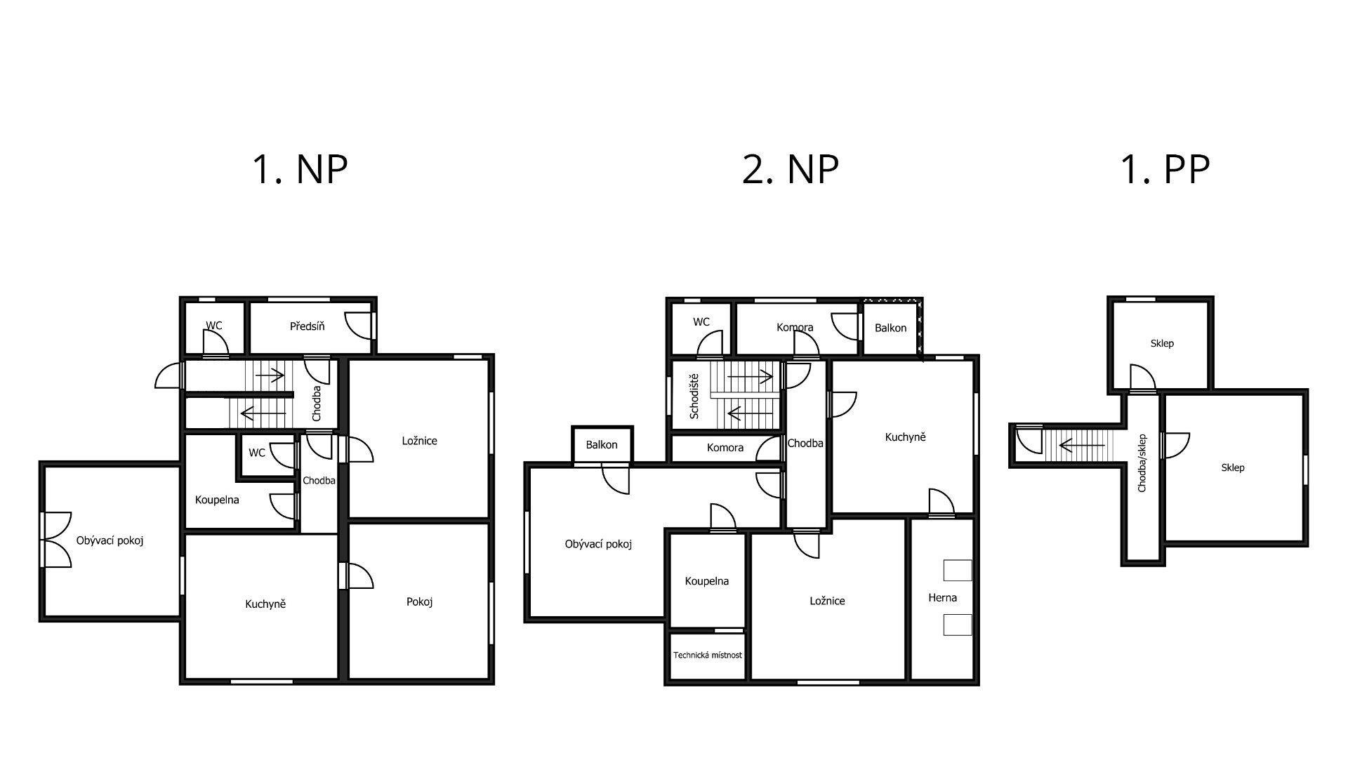 Prodej velkého, více generačního rodinného domu na vysočině,  220 m² na pozemku 800 m² - Příseka