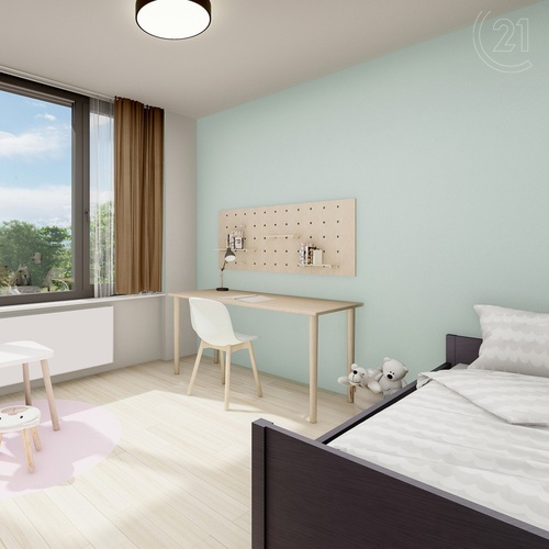 Novostavba bytu 2+kk, 70m2 v Rezidenci Obřanská v Maloměřicích
