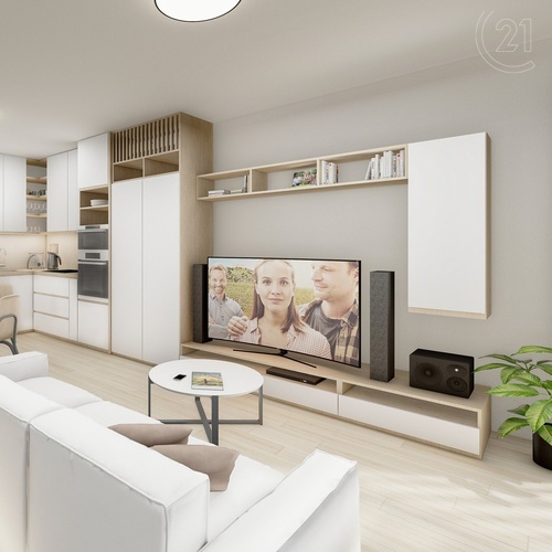 Novostavba bytu 3+kk, 76m2 v Rezidenci Obřanská v Maloměřicích