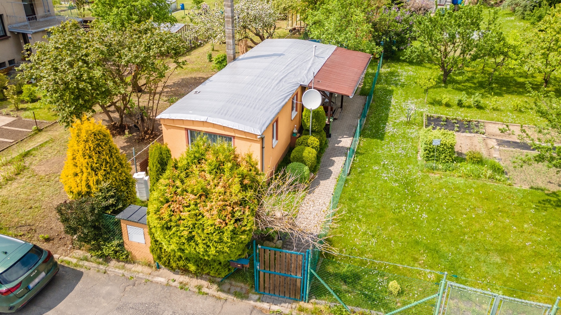 Prodej zahrady - 403 m² s mobilheimem- Svitavy - Lány