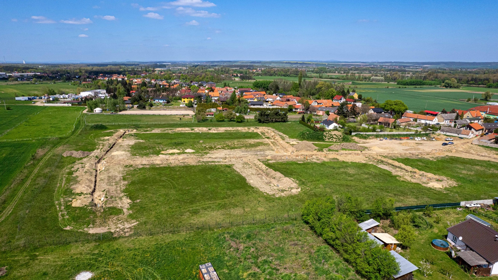 Prodej stavebního pozemku pro rodinné bydlení, 803 m², Záryby - Martinov, okres Praha-východ