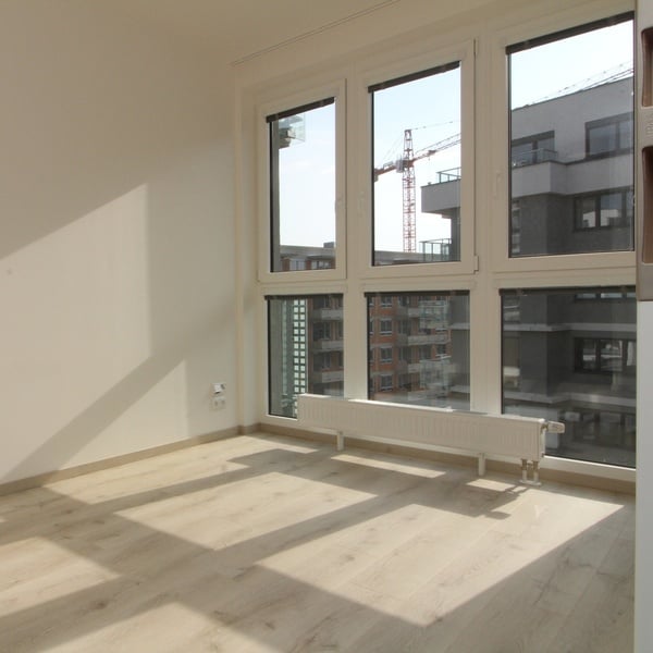 Pronájem bytu 3+kk s balkónem a parkovacím stáním, novostavba projektu Britská čtvrť Stodůlky