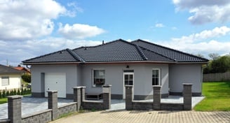 Prodej novostavby bungalovu 5+kk, už. plocha 170 m2, pozemek 1.019 m2, Králův Dvůr - Křižatky, okres Beroun